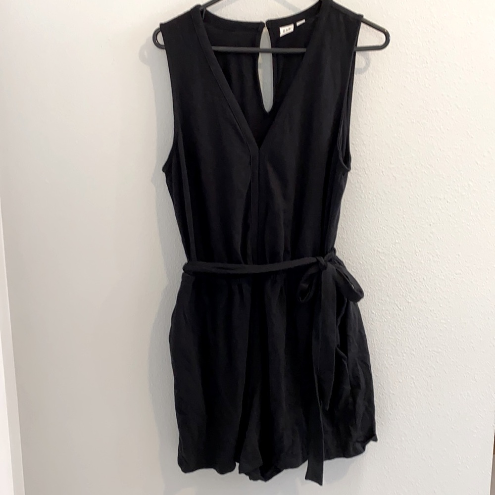 Black Gap Cotton Romper